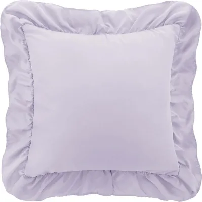 Zdjęcie produktu dla Poszewka Ruffy 40x40 cm z Mikrofibry – Elegancka Falbanka Wrzosowa