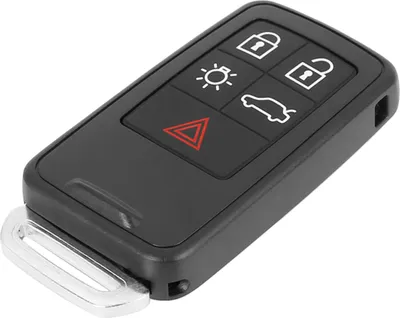 Produktbild von Auto Schlüsselhülle Etui Schutzhülle Gehäuse für schlüssellose Fernbedienung für Schlüsselanhänger Schwarz PG788A für Volvo XC60 2010-2013