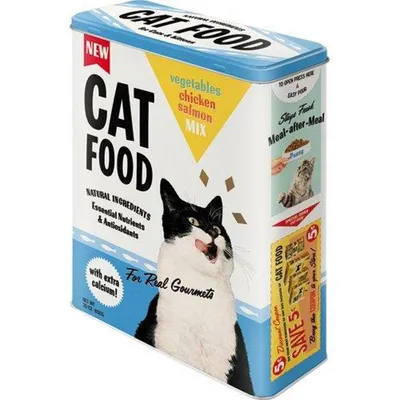 Zdjęcie produktu dla Metalowa Puszka Xl Cat Food - Vegetables