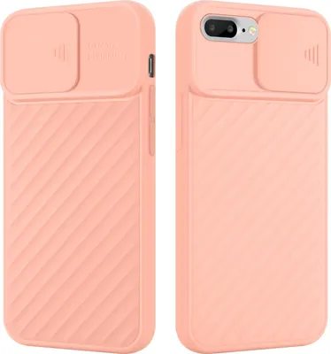 Produktbild von Cadorabo Hülle für Apple iPhone 7 PLUS / 7S PLUS / 8 PLUS Schutzhülle in Rosa TPU Cover Etui Kameraschutz