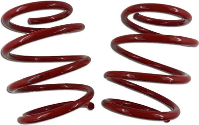 Produktbild von Triple S Sport Federn Tieferlegungsfedern VA rot BMW E61 Touring 35mm vorne