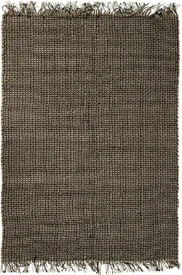 Immagine prodotto di Tappeto nero in juta e cotone 160x230