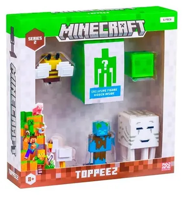 Produktbild von Minecraft S2 Figures - 6 Pack Deluxe Box (Assortment)