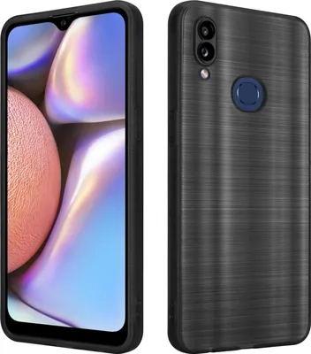 Produktbild von Cadorabo Hülle für Samsung Galaxy A10s / M01s Schutz Hülle in Schwarz Handyhülle TPU Silikon Etui Case