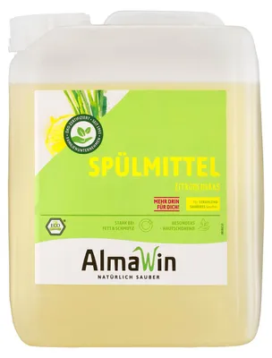 Zdjęcie produktu dla Płyn Do Mycia Naczyń Trawa Cytrynowa (Koncentrat) Eco 5 L - Almawin