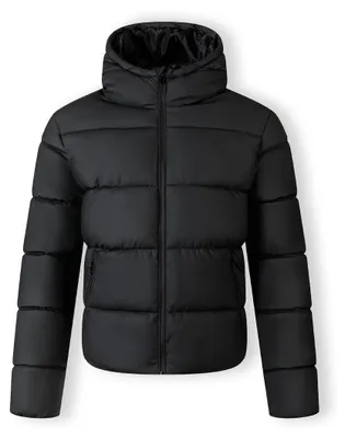 Minoti Winterjacke Schwarz für Herren, Vorderansicht