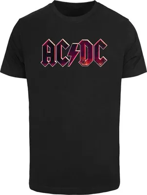 Obrázok produktu pre Urban Classics ACDC - Tričko s logom v čiernej farbe - 3XL