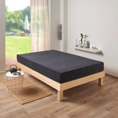 Produktbild von Traumschlaf Frottee Stretch Spannbettlaken 180x200 - 200x200 cm anthrazit