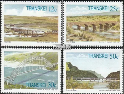 Produktbild von Briefmarken Südafrika - Transkei 1985 Mi 168-171 (kompl.Ausg.) FDC Brücken