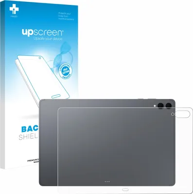 Produktbild von upscreen Schutzfolie für Samsung Galaxy Tab S11 Ultra (Rückseite) Displayschutz Displayschutzfolie Folie Klar antibakteriell