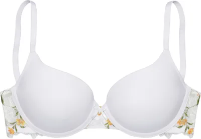 Produktbild von LASCANA Schalen-BH weiß-orange Größe 85 Cup D