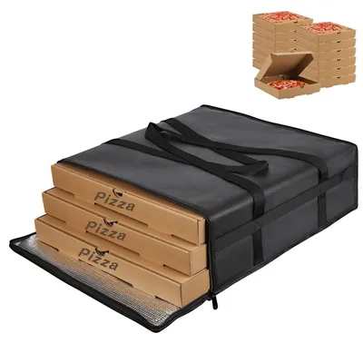 Zdjęcie produktu dla Składana, izolowana torba do transportu pizzy