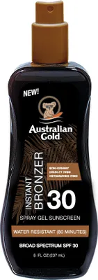 Zdjęcie produktu dla Australian Gold Żel W Sprayu Z Bronzerem SPF30