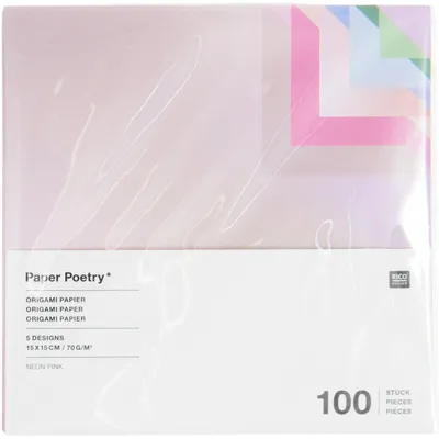 Zdjęcie produktu dla Rico Design 302221, Papier, Różne kolory, Monochromatyczny, Kwadrat, 70 g/m², Wewnętrzna
