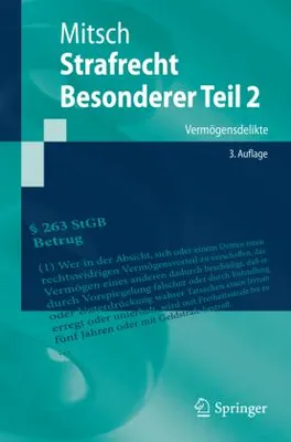 Obrázek produktu pro Strafrecht, Besonderer Teil 2