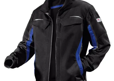 Produktbild von Kübler Pulsschlag Jacke schwarz/kbl.blau Gr. 56