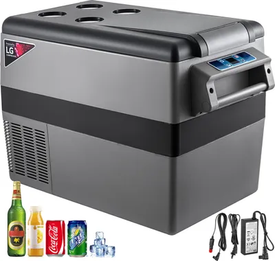 Produktbild von SucceBuy 45L tragbarer Auto-Gefrierschrank, Mini-Kühlschrank, 45W, 12V AC/DC, für Zuhause und draußen