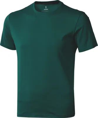 Produktbild von Elevate Herren T-Shirt Nanaimo, kurzärmlig PF1807 (M) (Waldgrün)
