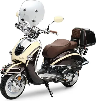 Produktbild von Motorroller 125 ccm Burnout EasyCruiser Artemis Braun Beige Metallic