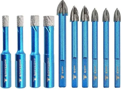 Obrázek produktu pro Sada vrtáků do keramiky 1/4" a 3/8" pro porcelán a žulu
