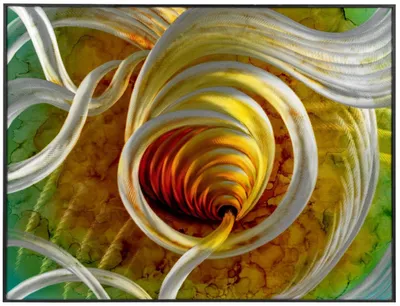 Produktbild von Wandbild Wanddeko Spirale formano