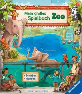 Produktbild von Mein großes Spielbuch Zoo