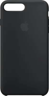 Zdjęcie produktu dla Apple Silicone Backcover dla Apple iPhone 8 Plus / 7 Plus - Czarny