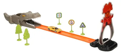 Immagine prodotto di Set pista auto coccodrillo