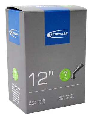 Immagine prodotto di Camera d'aria Schwalbe 12 x 1,75/2,10 pollici (47/62-203) AV 40 mm