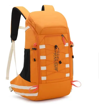 Produktbild von 40L Outdoor Rucksack wasserdicht – leichter Trekkingrucksack für Wandern, Reisen & Camping，Orange