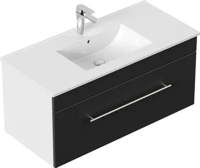 Produktbild von Badmöbel VIVA 100 schwarz