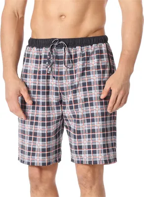 Image de Timone Hommes Pantalon de pyjama court TI30-114 (Karierrt6 (9632101), L)