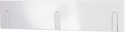 Produktbild von HAKU Wandgarderobe Garderobenleiste weiß - Massivholz, MDF, B/H/T: 44x10x2 cm