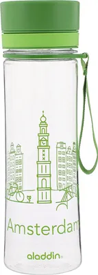 Produktbild von wasserflasche Aveo Amsterdam24 cm 600 ml grün