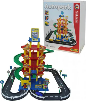 Produktbild von WADER Garage Parkhaus Parkgarage Autogarage 5 Ebenen und Spielstraße