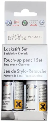 Produktbild von Audi LST0M2A7W Lackstift-Set A7W Reflexsilber-Metallic plus Klarlack 2x9ml