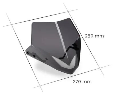 Produktbild von Windschild Puig New Generation Sport mit ABE für Honda CB500F Bj. 2016 - 2024