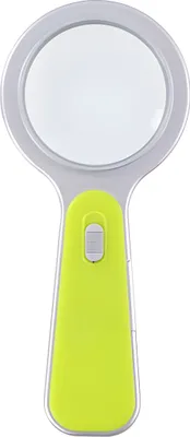Produktbild von LUPE mit Beleuchtung LED Handlupe Vergrößerungsglas Leselupe Taschenlupe Lesehilfe 31 (Grün)