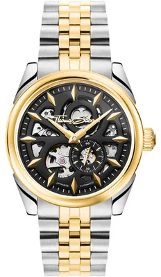 Produktbild von Thomas Sabo WA0410-291-203 Herrenuhr Automatik Bicolour 41mm 5ATM