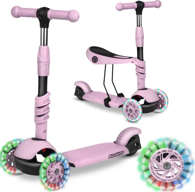 Produktbild von Ricokids Cubi tříkolová koloběžka - růžová