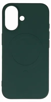 Zdjęcie produktu dla Hurtel Liquid Silicon case Magsafe, Pokrowiec, Apple, iPhone 16e, 15,5 cm (6.1"), Zielony