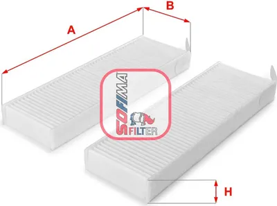 Produktbild von SOFIMA S 3154 C Innenraumfilter Pollenfilter für OPEL INSIGNIA Caravan