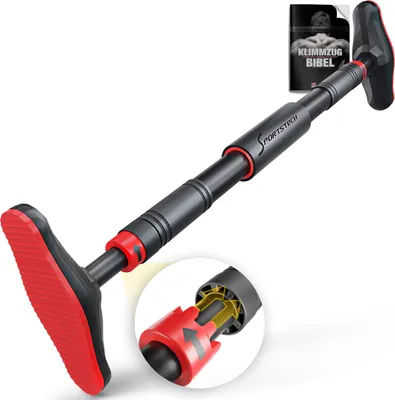 Produktbild von Sportstech Klimmzugstange KS270, Anti-Rutsch Griffe, Innovativer Gear-Lock