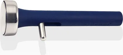 Produktbild von Stöckel Falafel-Portionierer Edelstahl, Modell F 1/70, Ø 40 mm, professioneller Portionierer, blau