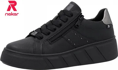 Produktbild von Rieker Sneaker schwarz in Gr. 39