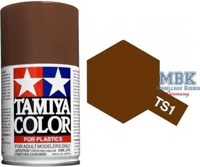 Produktbild von TS-1 Rot-Braun matt 100ml 300085001