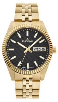 Produktbild von Dugena 4461071 Herren-Armbanduhr, Edelstahl-Gehäuse, Metall-Armband