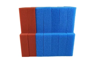 Produktbild von Ersatzschwamm Set für Oase Biotec 30 Teichfilter 4 x rot 10 x blau passt auch für Oase