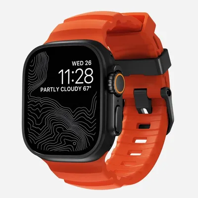 Immagine prodotto di Nomad Rocky Point Band, nero/magma - AW 49/45/44/42mm