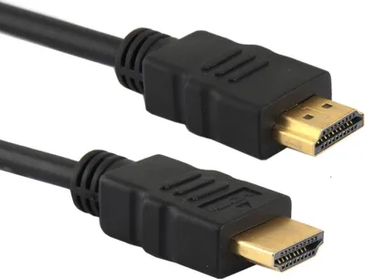 Image de Câble High Speed HDMI 19 broches mâle vers HDMI 19 broches mâle (Noir)